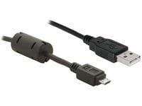 DeLOCK - USB-kaapeli - USB (han) til Micro-USB Type B (han) - 1 m