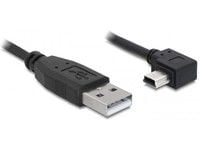 Delock - USB-kabel - USB (hann) til mini-USB type B (hann) - 1 m - rettvinklet kontakt