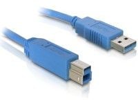 DeLOCK - USB-kaapeli - USB Type A (han) til USB Type B (han) - USB 3.0 - 3 m - P/N: 89273:lle