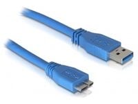 Delock - USB-kaapeli - USB (han) til Micro-USB Type B (han) - USB 3.0 - 1 m