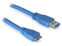 DeLOCK - USB-kaapeli - USB tyyppi A (han) - Micro-USB tyyppi B (han) - USB 3.0 - 2 m