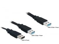 Delock - USB-kabel - USB-type A (hann) til USB (kun strøm), USB-type A (hann) - USB 3.0 - Kina
