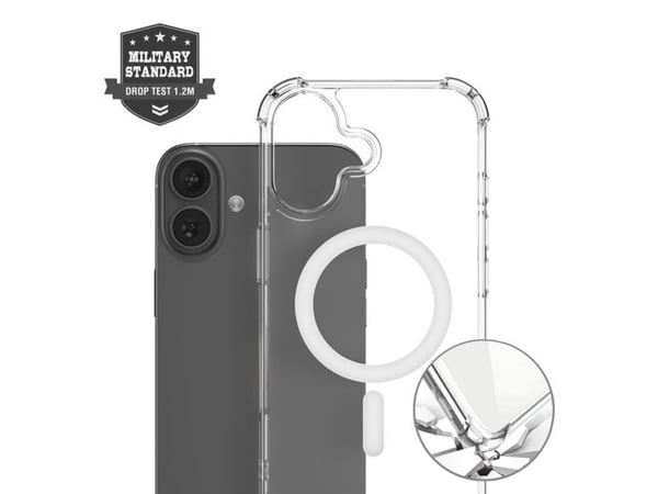 4smarts Ibiza, Border, Apple, iPhone 17, 16 cm (6.3"), Gjennomsiktig