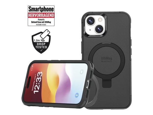 4smarts Defend, Border, Apple, iPhone 17 Pro Max, 17,5 cm (6.9"), Svart