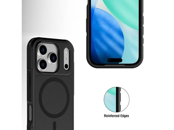 4smarts Defend, Border, Apple, iPhone 17 Pro Max, 17,5 cm (6.9"), Svart