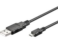 MicroConnect - USB-kabel - USB (hann) til Micro-USB type B (hann) - 1 m