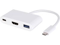 MicroConnect - Extern videoadapter - USB-C 3.1 - HDMI - vit