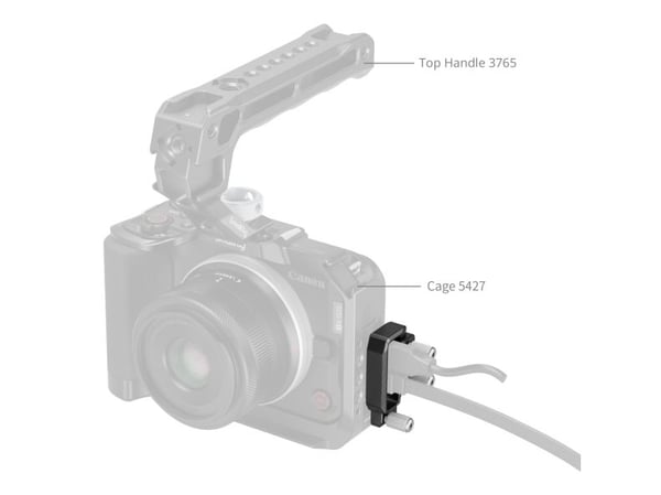 SmallRig 5534, Sort, 21,5 mm, 45 mm, 27,7 mm, 20 g, 52,5 mm, 52,5 mm