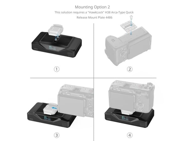 SmallRig 4826, Universel, Sort, 1 stk, 149 mm, 86 mm, 33 mm