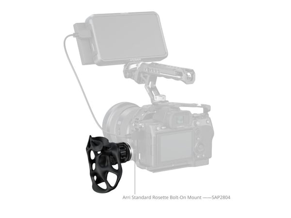 SmallRig 5240, Håndgrep for digitalkamera, Universal, Svart, Aluminium, 82 mm, 90 mm