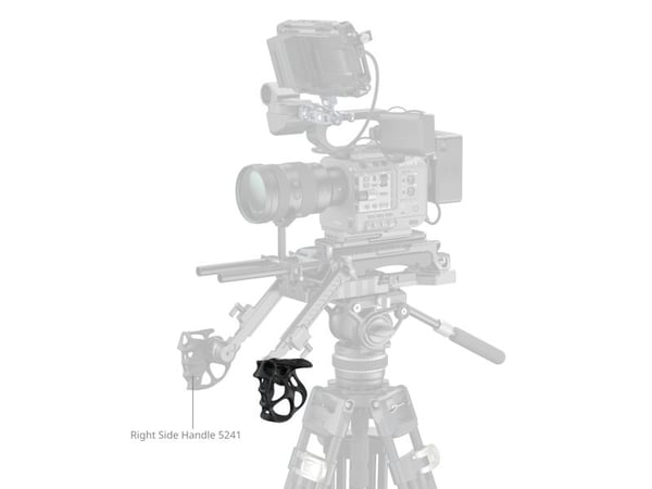SmallRig 5240, Håndgrep for digitalkamera, Universal, Svart, Aluminium, 82 mm, 90 mm