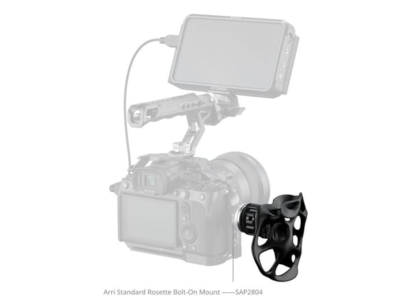 SmallRig 5241, Håndgrep for digitalkamera, Universal, Svart, Aluminium, 82 mm, 90 mm