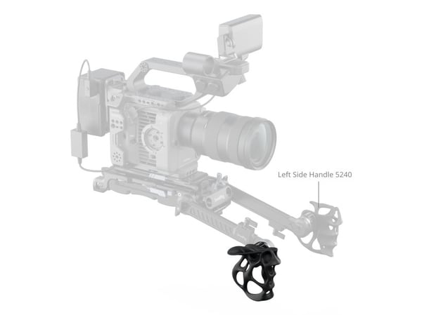 SmallRig 5241, Håndgrep for digitalkamera, Universal, Svart, Aluminium, 82 mm, 90 mm