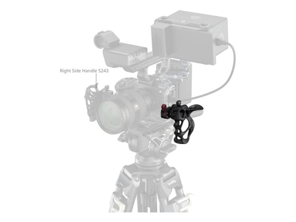 SmallRig 5242, Håndgrep for digitalkamera, Universal, Svart, Aluminium, 94,7 mm, 90 mm