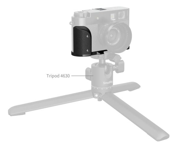 SmallRig 5332, Utløserplate, Svart, Aluminium, Silikon, FUJIFILM X half, 107,9 mm, 44,2 mm