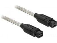 Delock - IEEE 1394-kabel - FireWire 800 (hann) til FireWire 800 (hann) - 3 m