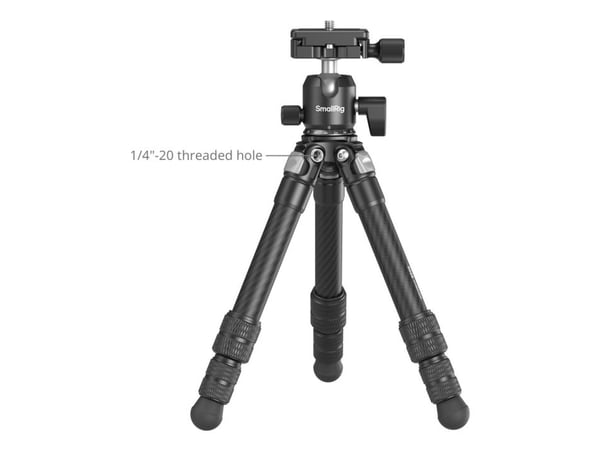 SmallRig 5026, 3 jalkoja, musta, 39,5 cm, 483,9 g