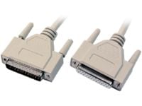 MicroConnect - Seriell- / parallellkabel - DB-25 (hann) til DB-25 (hunn) - 2 m