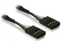 Delock USB Pinheader - USB-kabel - 4-pins USB 2.0-header (hunn) til 4-pins USB 2.0-header (hunn) - 40 cm