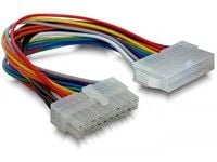 Delock - Strømforlengelseskabel - 20-pin ATX (hann) til 20-pin ATX (hunn) - 20 cm
