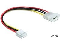 Delock - Strømkabel - 4-pin intern strøm (hann) til 4-pin mini-strømkontakt (hunn) - 30 cm