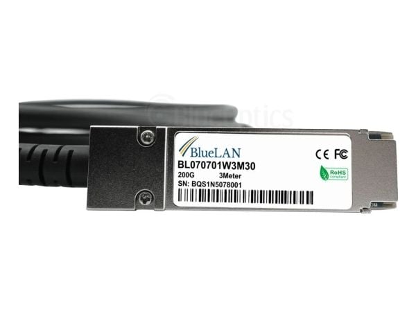 BlueOptics CBL-NTWK-0956-QSFP56-2-BL, 2 m, DAC, QSFP56, QSFP56