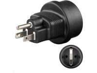 MicroConnect Universal adapter US/Schuko - Adapter för effektkontakt
