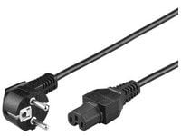 Microconnect PE010420, 3 m, Virtapistoke tyyppi E+F, C15 liitin, 250 V, 10 A