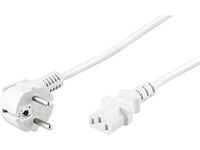 Microconnect PE010450W, 5 m, Virtapistoke tyyppi E+F, C13 liitin, 250 V, 10 A