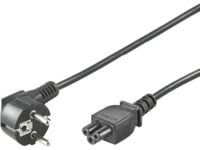 Microconnect PE010805, 0,5 m, Virtapistoke tyyppi E+F, C5 liitin, H05VV-F3G, 250 V, 10 A