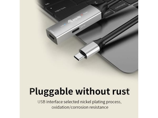 Equip 133358, 15 m, USB C, USB C, USB 3.2 Gen 1 (3.1 Gen 1), 5 Gbit/s, Sort