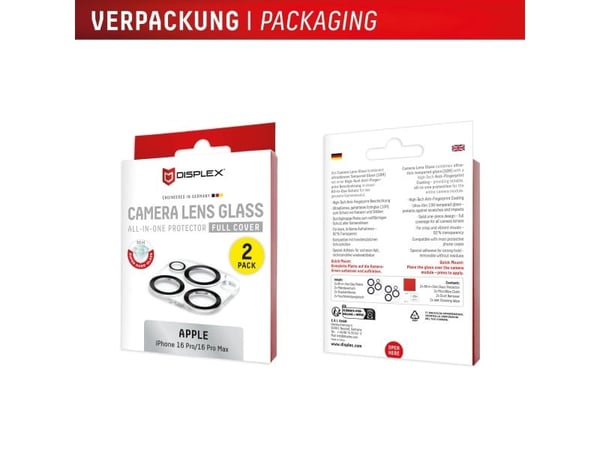 E.V.I DISPLEX CAMGLASS All-in-One IP 16 PRO/16 PRO MAX (02116)