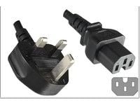 Microconnect PE090420C15, 2 m, Virtapistoke tyyppi G, C15 liitin, H05V2V2-F, 250 V, 2.5 A