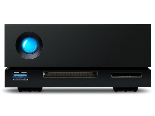 LaCie 1big Dock - Harddiskarray - 30 TB - 1 brønner (SATA-600) - HDD 30 TB x 1 - USB 3.0, Thunderbolt 3 (ekstern) - med 5-års Rescue Data Recovery ...