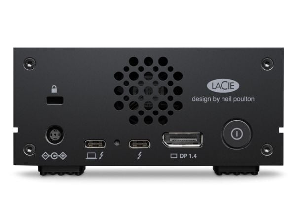 LaCie 1big Dock - Harddiskarray - 30 TB - 1 brønner (SATA-600) - HDD 30 TB x 1 - USB 3.0, Thunderbolt 3 (ekstern) - med 5-års Rescue Data Recovery ...