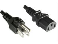 Microconnect PE110430, 3 m, Virtapistoke tyyppi B, C13 liitin, SVT, 125 V, 10 A