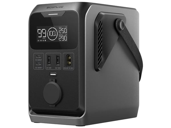 EcoFlow TRAIL 300 DC, Litiumrautafosfaatti (liFePo4), Tupakansytytin, Aurinko, USB, 288 Wh, 300 W, 12 W, 140 W