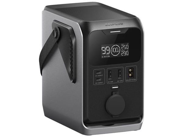 EcoFlow TRAIL 300 DC, Litiumrautafosfaatti (liFePo4), Tupakansytytin, Aurinko, USB, 288 Wh, 300 W, 12 W, 140 W
