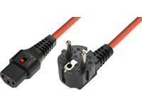 Microconnect EL248S, 3 m, Virtapistoke tyyppi F, C13 liitin, H05VV-F, 250 V