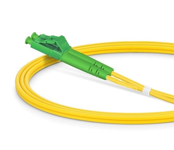 Equip Patchkabel E2000/APC-&amp;gt;LC/APC 5.00m SM Duplex OS2 keltainen