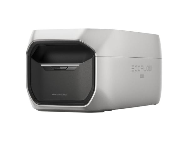 EcoFlow DELTA 3 Max Plus, Batteri, Svart, LiFePo, 2,048 Wh, 20 - 30 °C, -10 - 45 °C