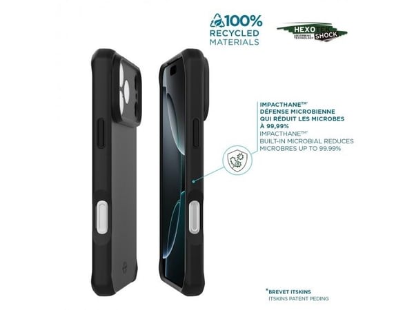 Mobilis 066098, Deksel, Apple, iPhone 17 Pro, 16 cm (6,3"), Sort