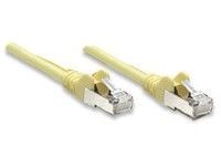 Intellinet Cat5e 7.5m, 7,5 m, Cat5e, SF/UTP (S-FTP), RJ-45, RJ-45, Gult