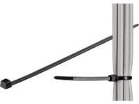 MicroConnect - Kabelbånd - sort - 20.3 cm (pakke med 100)