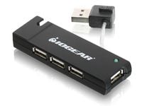 IOGEAR GUH285W6 - Hubb - 4 x USB 2.0 - skrivbordsmodell