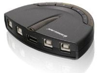 IOGEAR GUB431 - USB-periferdelesvitsj - 4 x USB 2.0 - stasjonær