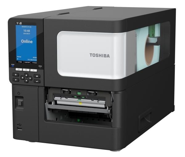 Toshiba BX420T-GS02-QM-S Lämpö-/lämpösiirtotulostin 203dpi USB- LAN-portti Värinäyttö, suora lämpö-/lämpösiirto, 203 x 203 dpi, 305 mm/s, johdollinen