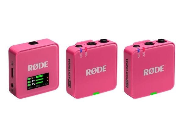 RØDE Wireless GO, Håndholdt/headset/Lavalier-mikrofon, 3,5 mm, 260 m, Retningsuavhengig, 22 dB, Batteri