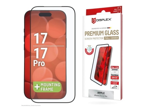 Displex 02159, Apple, iPhone 17 Pro/17, Støtbestandig, Støvresistent, Slagbestandig, Ripebestandig, Sjokkresistent, Gjennomsiktig, 1 stykker
