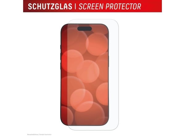 Displex 02169, Apple, iPhone 17/17 Pro, Støvresistent, Ripebestandig, Knusesikker, Sjokkresistent, Gjennomsiktig, 1 stykker